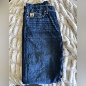 Cinch Ian Dark Blue Bootcut Jeans